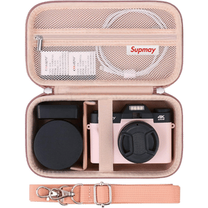 Supmay Carrying Case for Lens, Usb Cable, Batteries Compatible with Duluvulu Camera